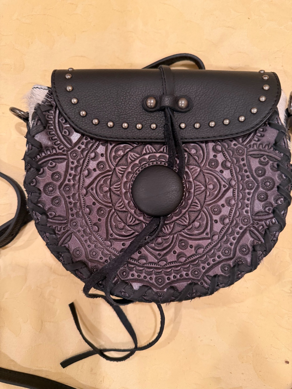 Montana West Embossed Crossbody Bag
